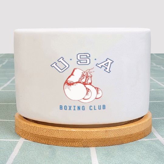USA Boxing Club Plant Pots