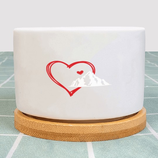 Mountain love Wanderlust Mountains Hiker Summit Plant Pots