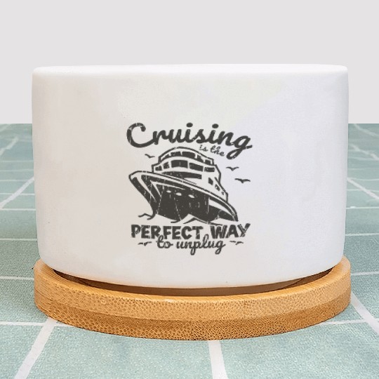 Cruising is the perfect way to unplug - Cruise Plant Pots