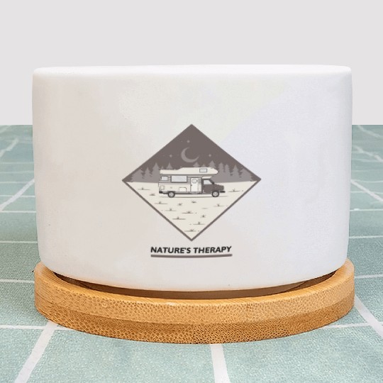 Nature's Therapy Camping Plant Pots