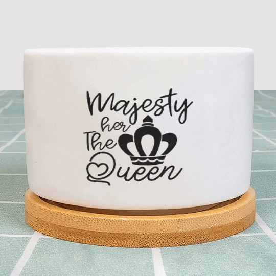 Her Majesty The Queen Plant Pots