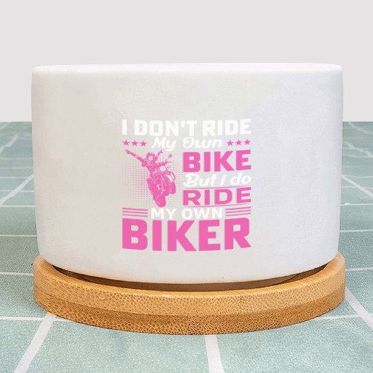 i don t ride my ows bike but i do ride (rasel) Plant Pots