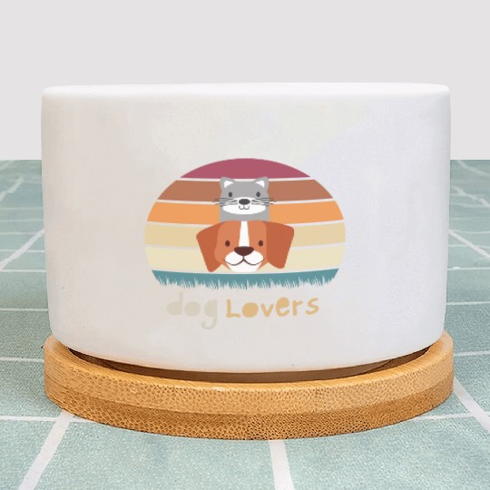 Dog Lovers Cute Gifts For Animal Lovers Plant Pots