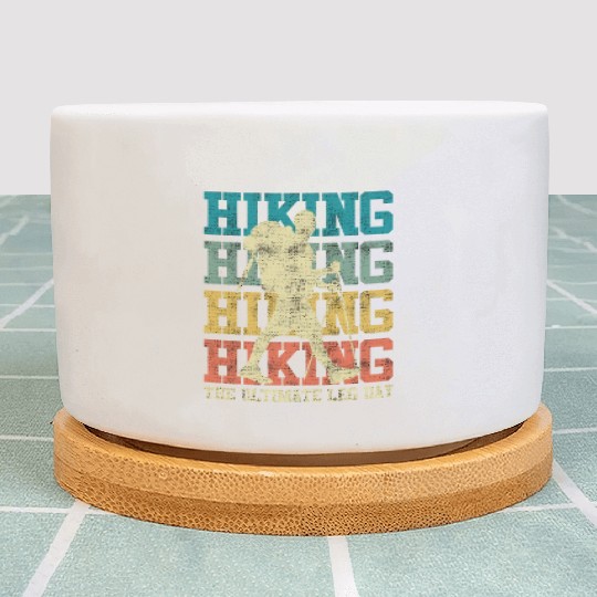 Wanderlust Ultimate Leg Day Mountain Fan Hiking Plant Pots