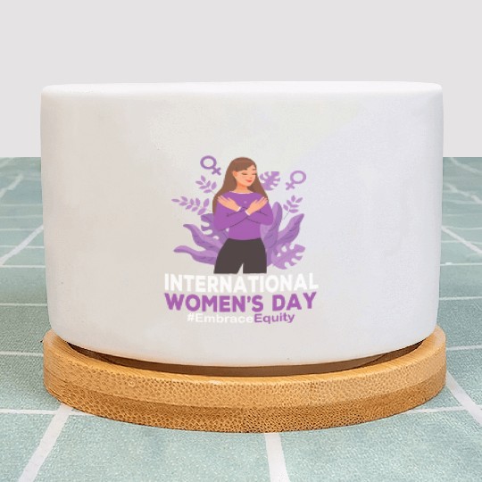 International Women's Day 2023 8 March IWD Embrace Plant Pots