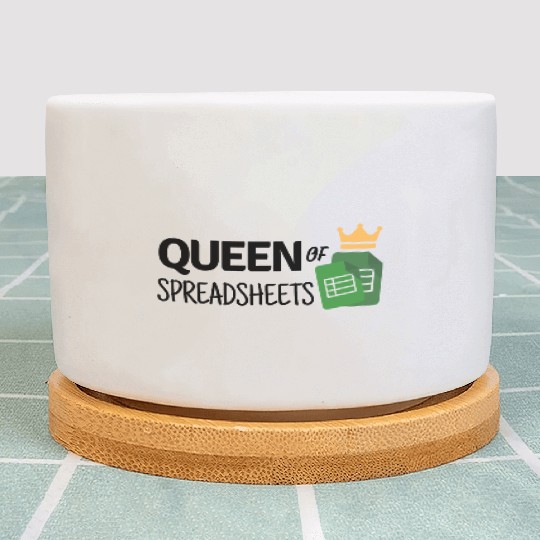 Queen of Spreadsheets - Excel, Accounting, Sheets Plant Pots