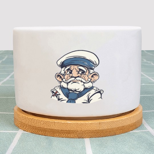 Columbus Day 1492 Sailor Plant Pots