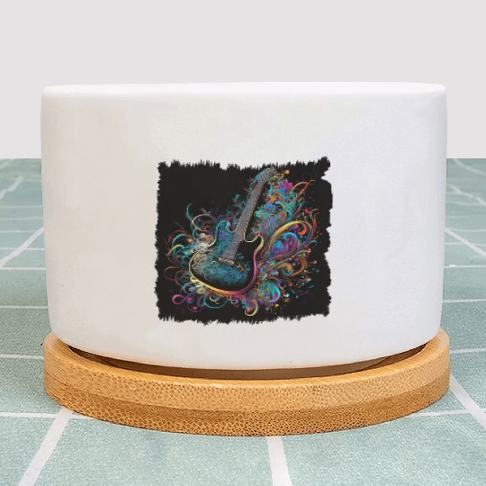 Guitar for a Guitarist Guitar player guitar Plant Pots