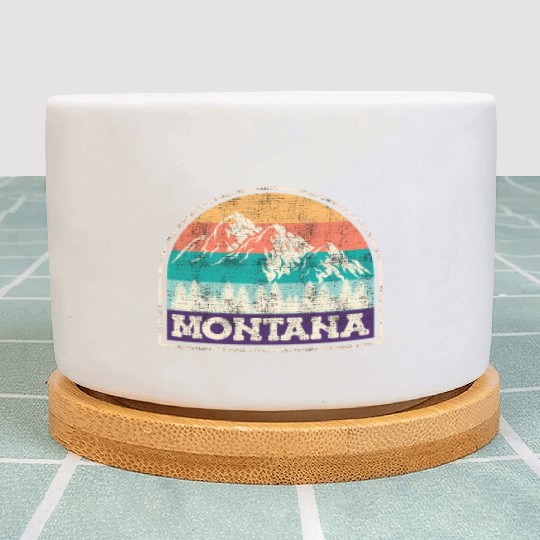 Montana Mountaineer Summit climb Hiking Plant Pots