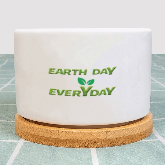 Earth day everyday Plant Pots