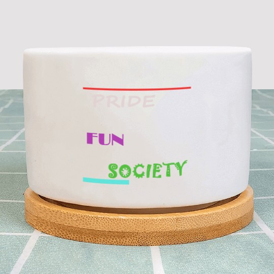 PRIDE FUN SOCIETY Plant Pots