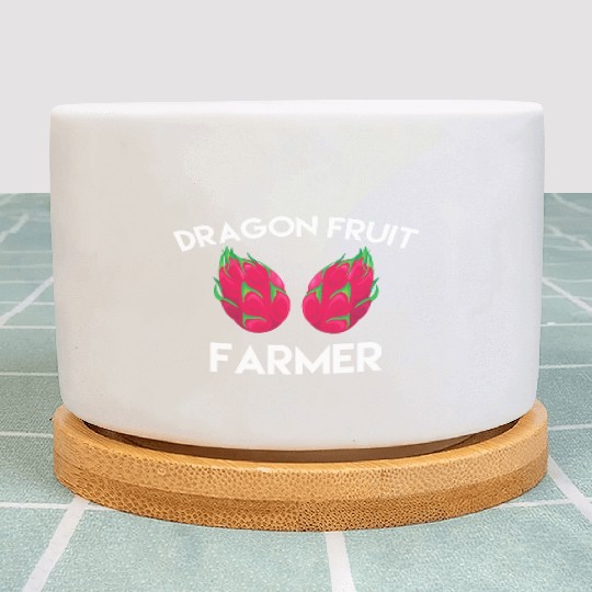 Dragon Fruit Farmer Outfit Love Tropical Food Plant Pots