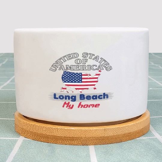 United States of America - Long Beach my home - us Plant Pots