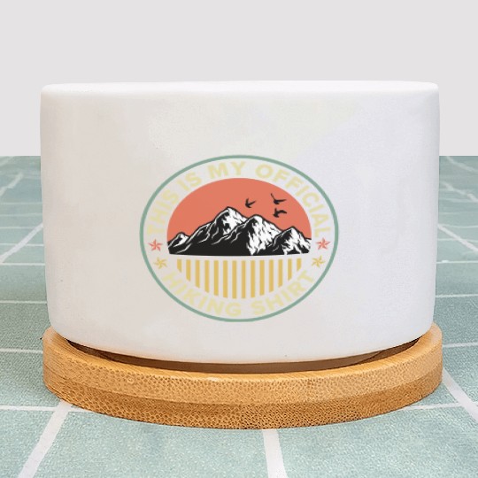 This is my Official Hiking Plant Pots Wanderlust