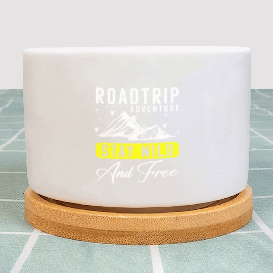 Road Trip Trip Traveller Freedom Plant Pots