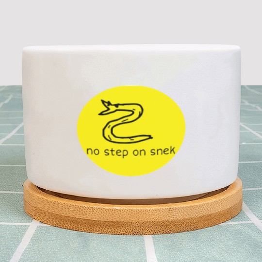 no step on snek Plant Pots