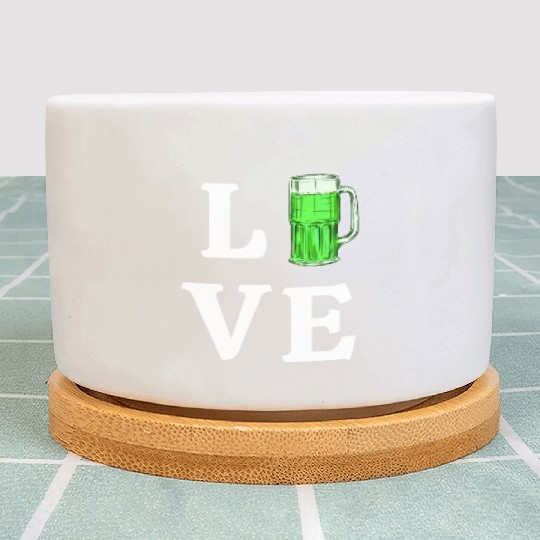 Love Green Beer Plant Pots