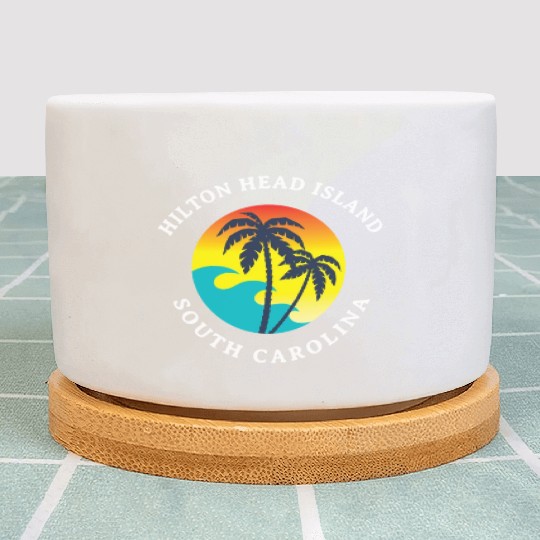 Hilton Head Island South Carolina Plant Pots