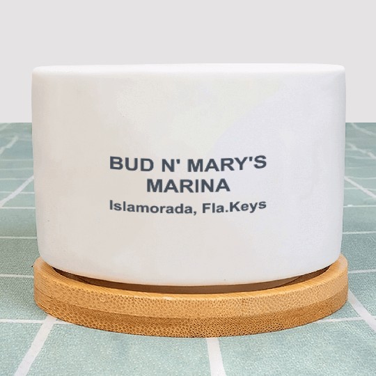 70s Bud n Mary s Marina Florida Keys Plant Pots