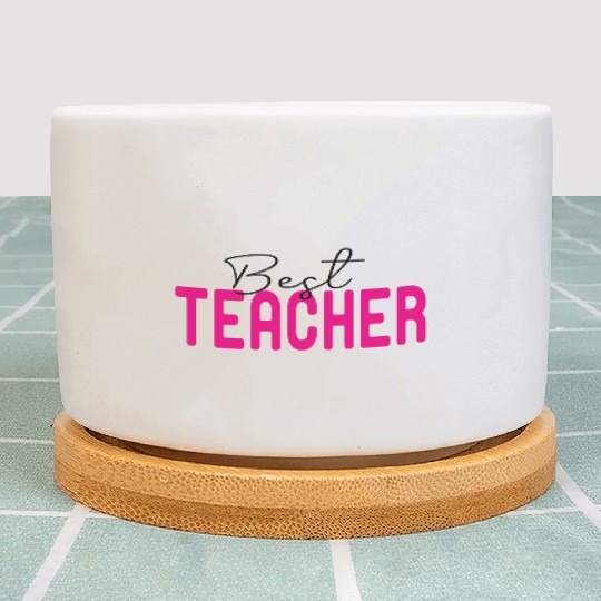 Best Teacher Funny Lover Plant Pots