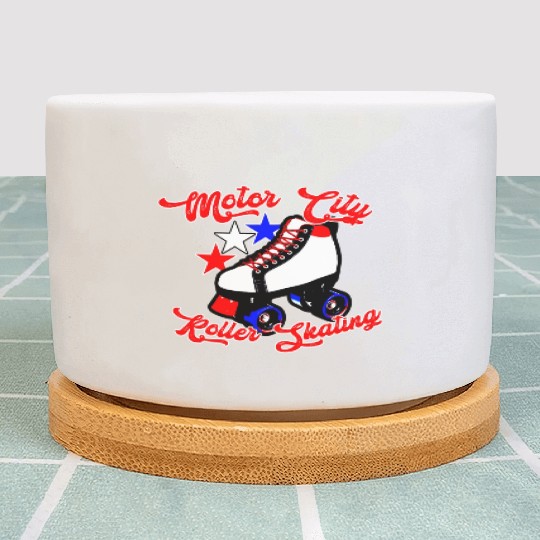 Motor City Roller Skating Warren Mi Plant Pots