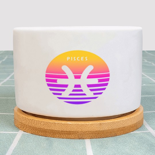 Pisces Zodiac Sign Sunset Pisces Plant Pots