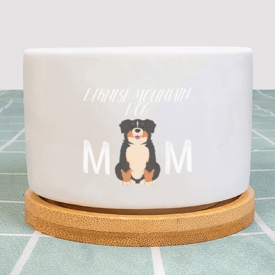 Bernese Mountain Dog Mum Mama Bernese Mountain Dog Plant Pots