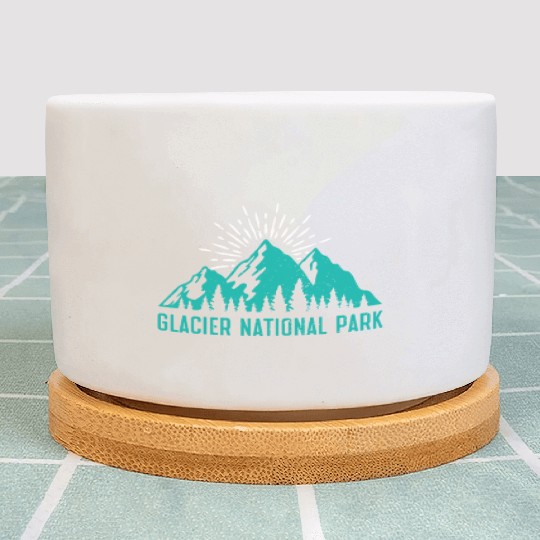 Glacier National Park Mountaineers Mountain lover Plant Pots