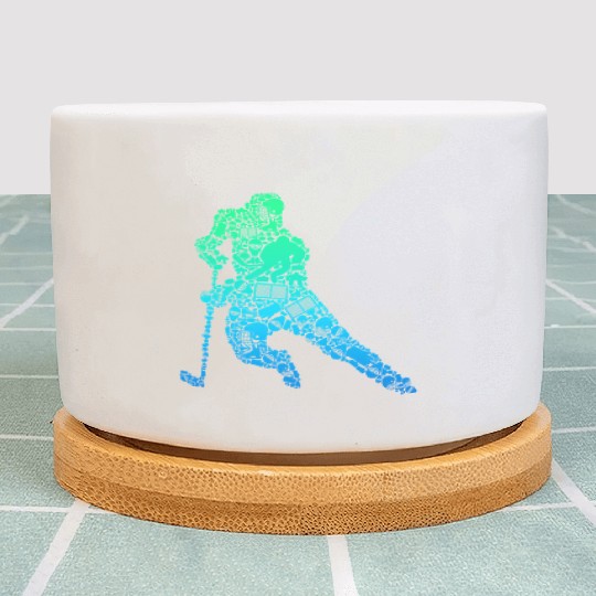 Hockey Player Ice Hockey Youth Plant Pots