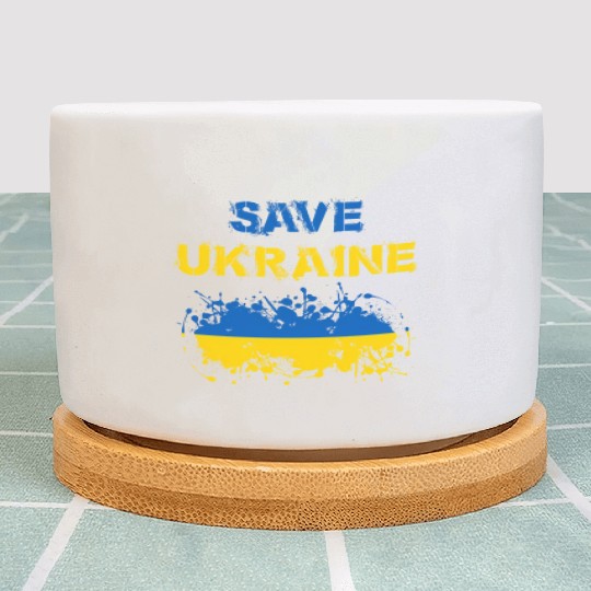 Save Ukraine Ukranian Plant Pots