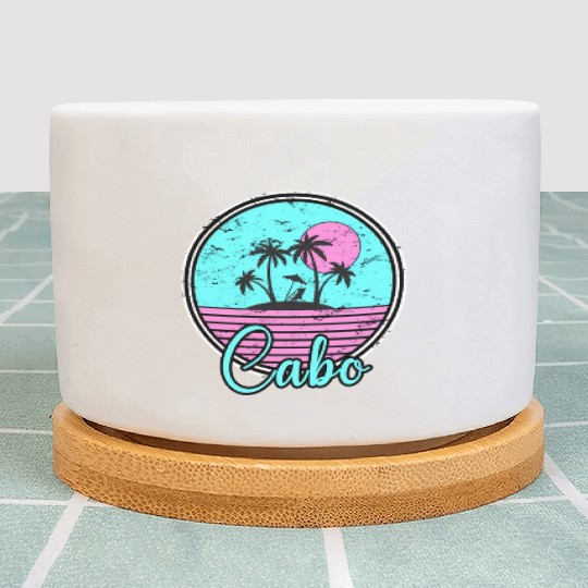 Cabo San Lucas Mexico Travel Vacation Plant Pots