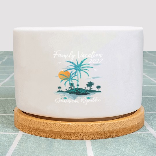 Sunset Family Vacation 2022 Dominican Republic Bea Plant Pots