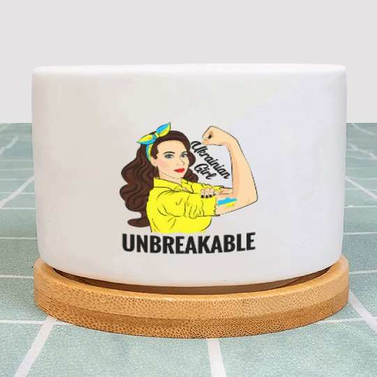 Ukrainian Unbreakable Ukraine Flag Plant Pots