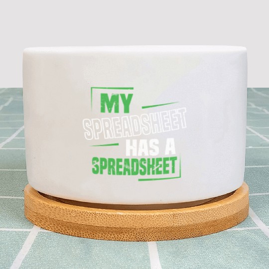 My Spreadsheet Has A Spreadsheet Excel Data Analys Plant Pots