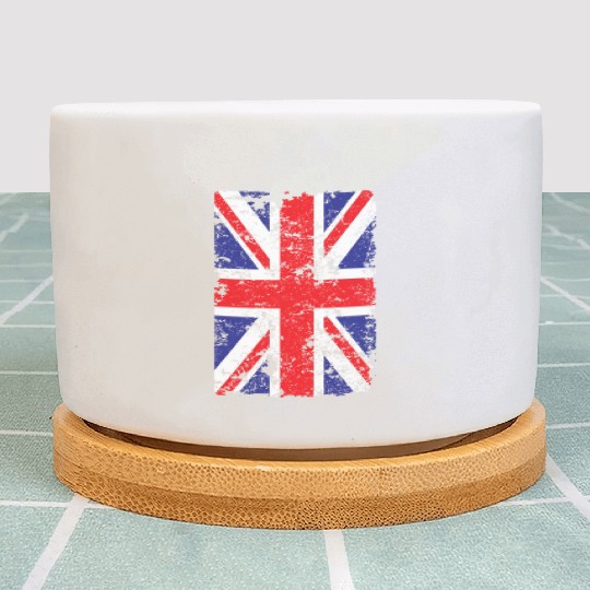Union Jack British Flag Great Britain Novelty Plant Pots