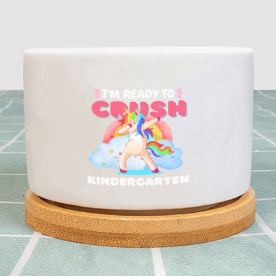 Kindergarten Unicorn Rainbow Back to School Plant Pots