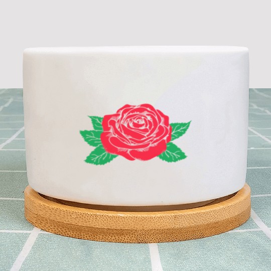 Red Rose Flower Aesthetic Soft Grunge Punk E Plant Pots