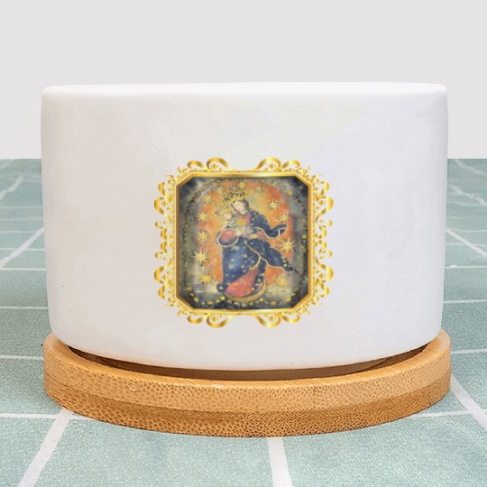 Our Lady of Prompt Succor Nuestra Senora Blessed Plant Pots