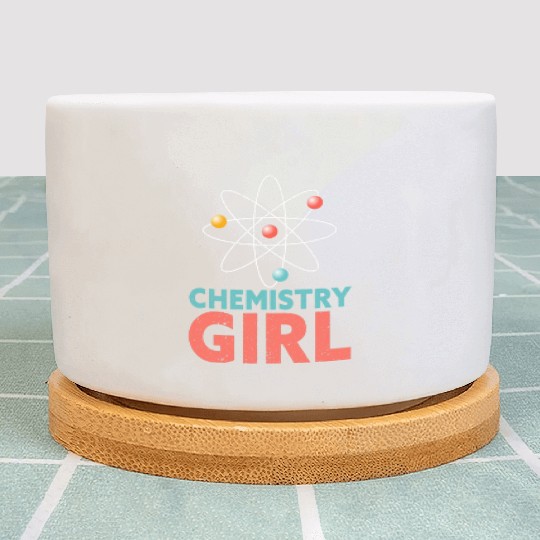 Chemistry Girl Chemist Science Chemistry Plant Pots