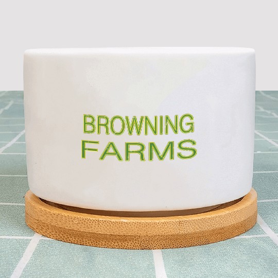 Browning Farms Squad Family Reunion Last Name Team Plant Pots