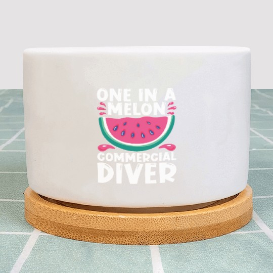 Diving Diver Melon Commercial Diving Plant Pots