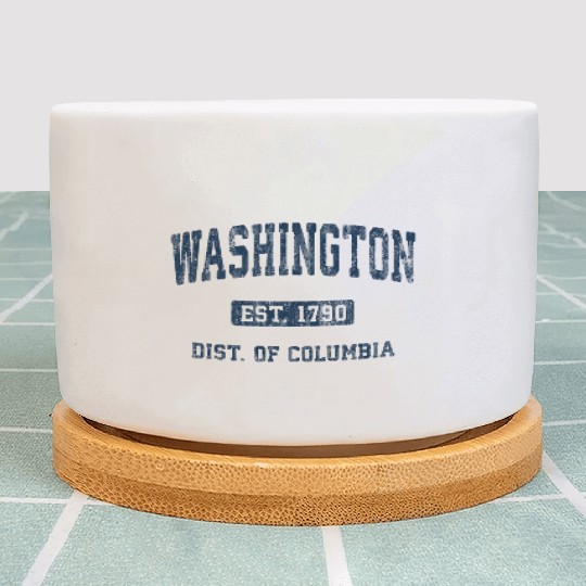 Washington Dc Athletic Sports Plant Pots
