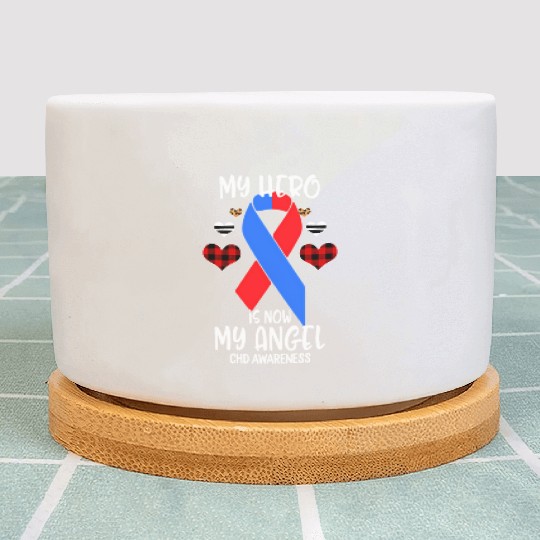 Chd Awareness Remembrance Hero Is Now My Angel Plant Pots