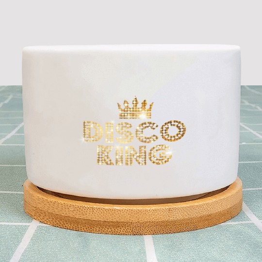 Disco King Funky 70S 80S For Dance Pies Plant Pots