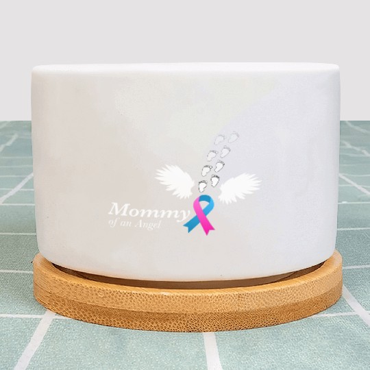 Angel Mommy Miscarriage Awareness Infant Mother Plant Pots