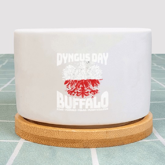 Dyngus Day Buffalo Piwo Pierogi Polka Plant Pots