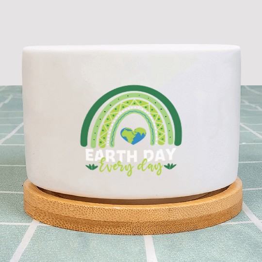 Earth Day Teacher Earth Day Everyday Rainbow Plant Pots