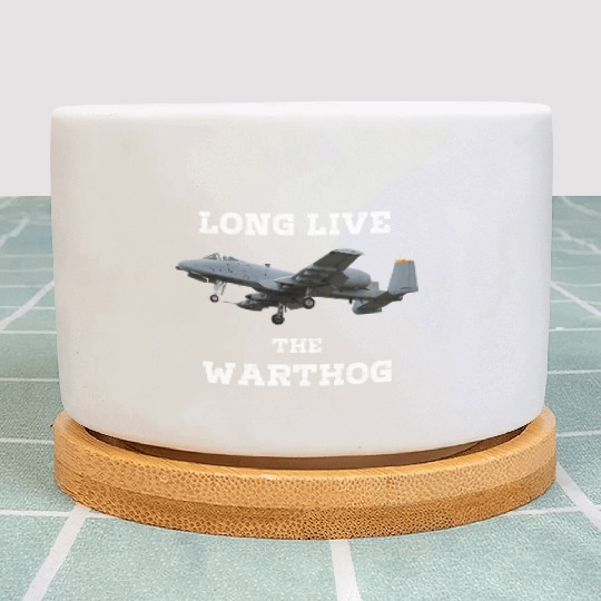 Long Live The A10 Warthog - Military Fighter Jet Plant Pots
