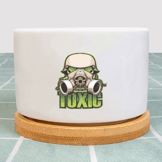 Toc Green Military And Safety Gas Plant Pots