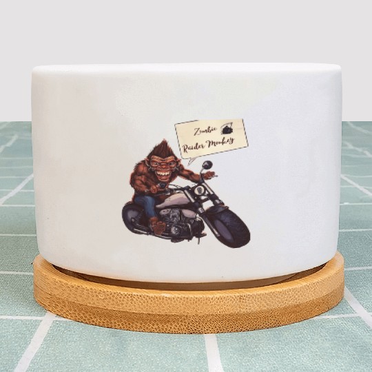 zombie Raider Monkey Plant Pots